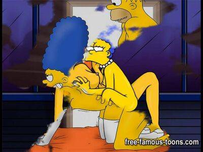 Marge Simpson hentai parody - sunporno.com