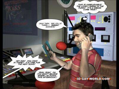 Young Twink & Shemale Rock Diva 3D Gay Bisex Comic - sunporno.com