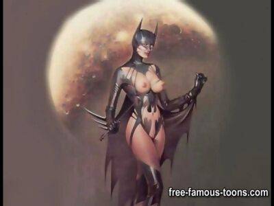 Dark knight Batman and Catwoman xxx parody - sunporno.com