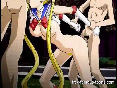 Sailormoon hentai orgy - sunporno.com