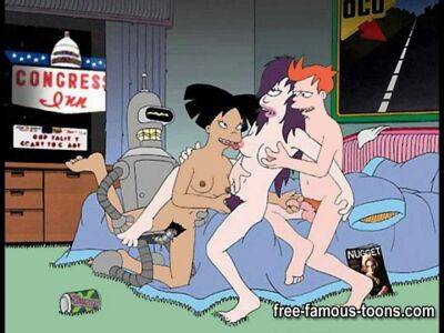 Futurama vs Jetsons porn parody - sunporno.com