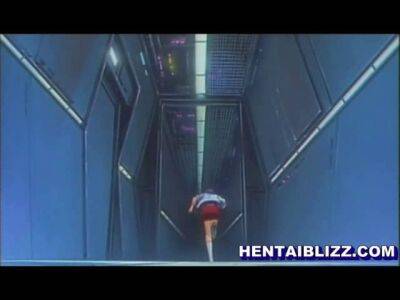 Cute hentai caught and drilled all hole by tentacl - sunporno.com