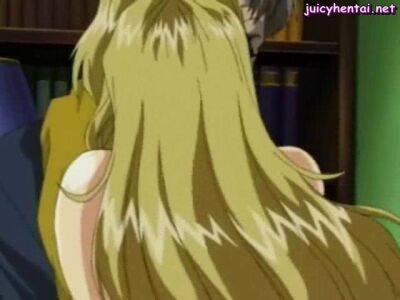 Anime blonde gets scrwed hard by a old cock - sunporno.com