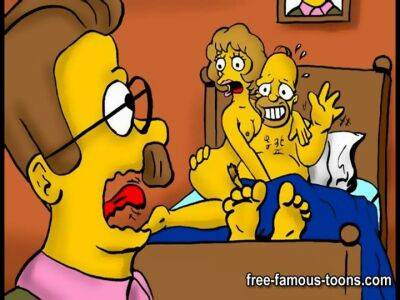 Simpsons hidden orgies - sunporno.com