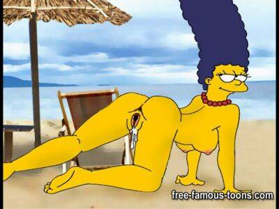 Simpsons sex parody - sunporno.com