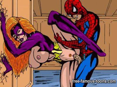 Spiderman hentai sex parody - sunporno.com