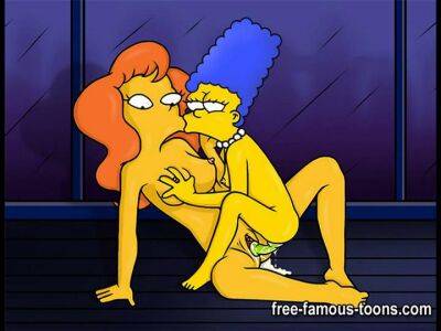 Marge Simpson hentai parody - sunporno.com