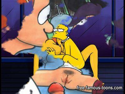 Simpsons vs Futurama hentai parody - sunporno.com