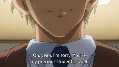 Virgin Schoolgirl Fucked by Teacher at School - Hentai Anime - viptube.com