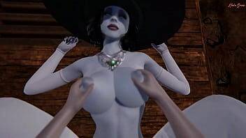 POV fucking the hot vampire milf Lady Dimitrescu in a sex dungeon. Resident Evil Village 3D Hentai. - xvideos.com